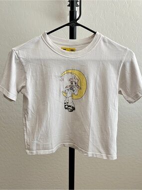 UNIF Mayu’s Lullaby Short Sleeve Moon Baby Tee